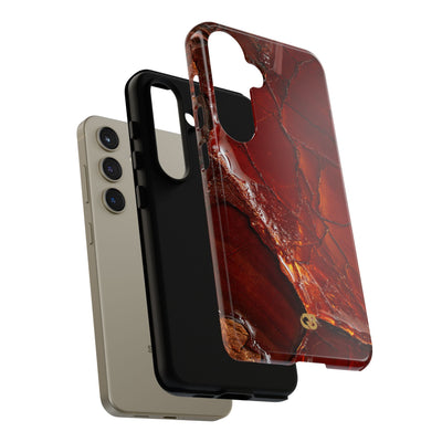 Amber Embrace · Tough Phone Case for Samsung · Brown