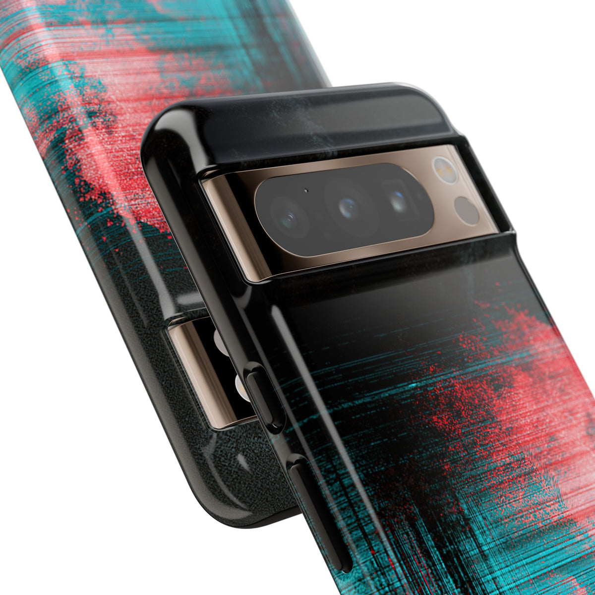 Digital Signal Drift · Tough Phone Case for Pixel ·  Black