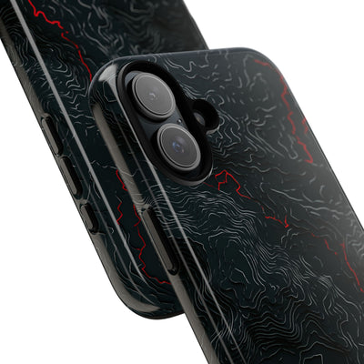 Crimson Rift · Tough Phone Case for iPhone · Black