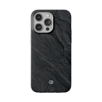 Black Lite Phone Case for iPhone - Midnight Slate Ridge