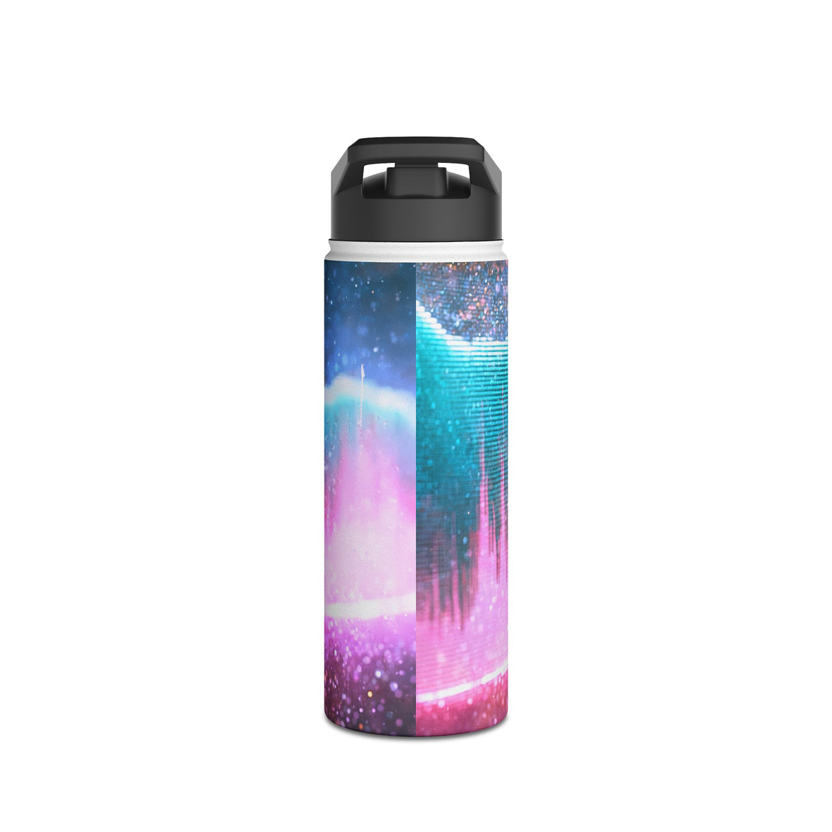 Digital Frequency · Insulated Water Bottle · Pink