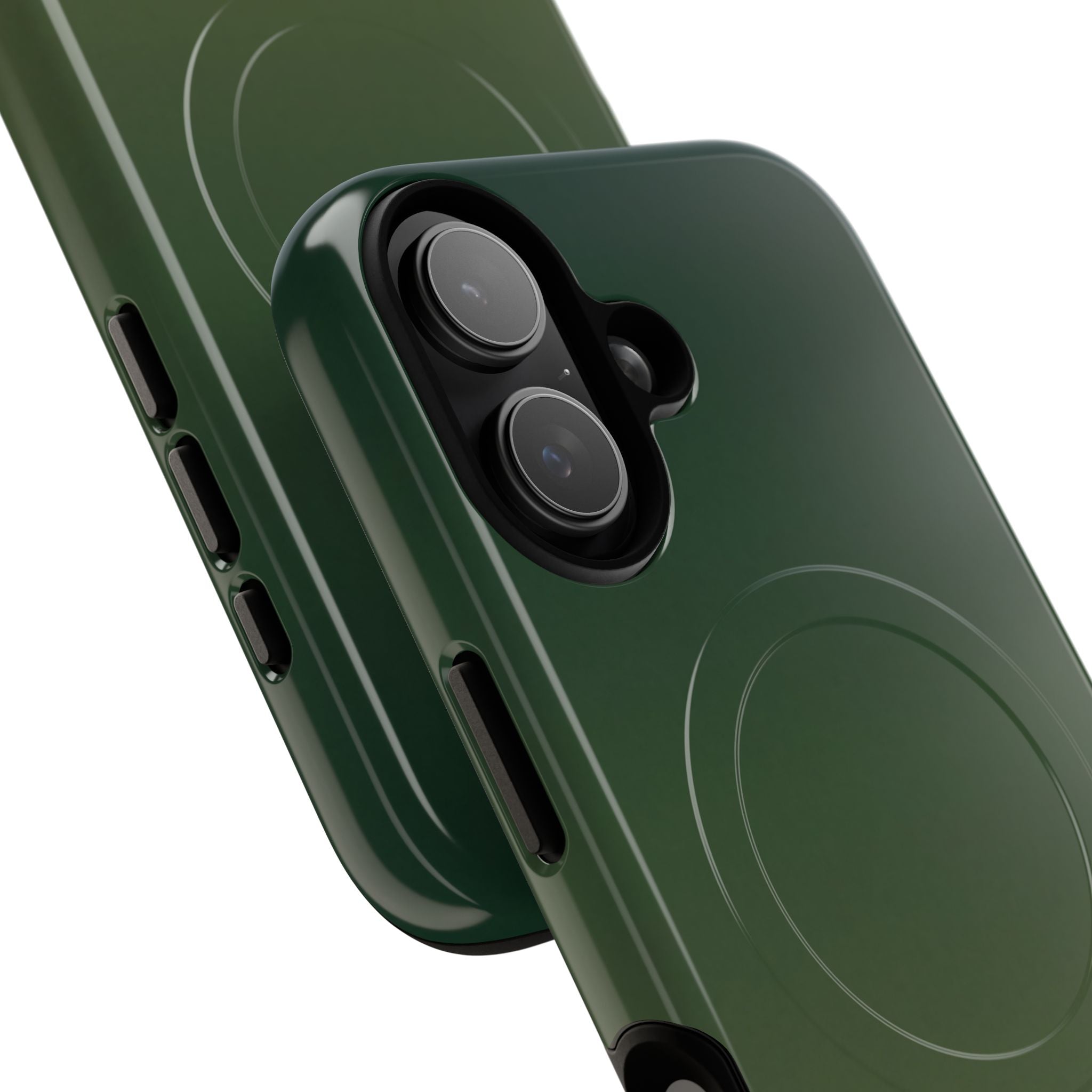 Green Tough 2.0 Magsafe Phone Case for iPhone - Shadow Moss Grain