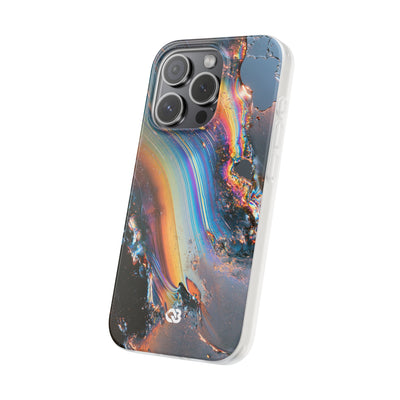 Prismatic Aura Flow · Lite Phone Case for iPhone ·  Blue