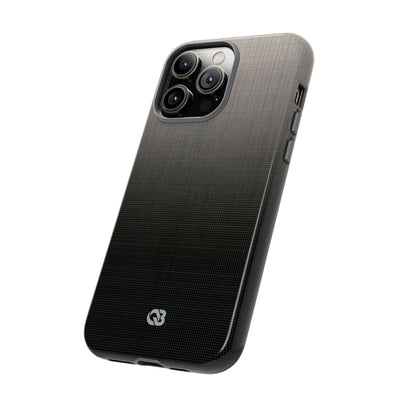 Grey Tough Phone Case for iPhone - Faded Sand Mesh