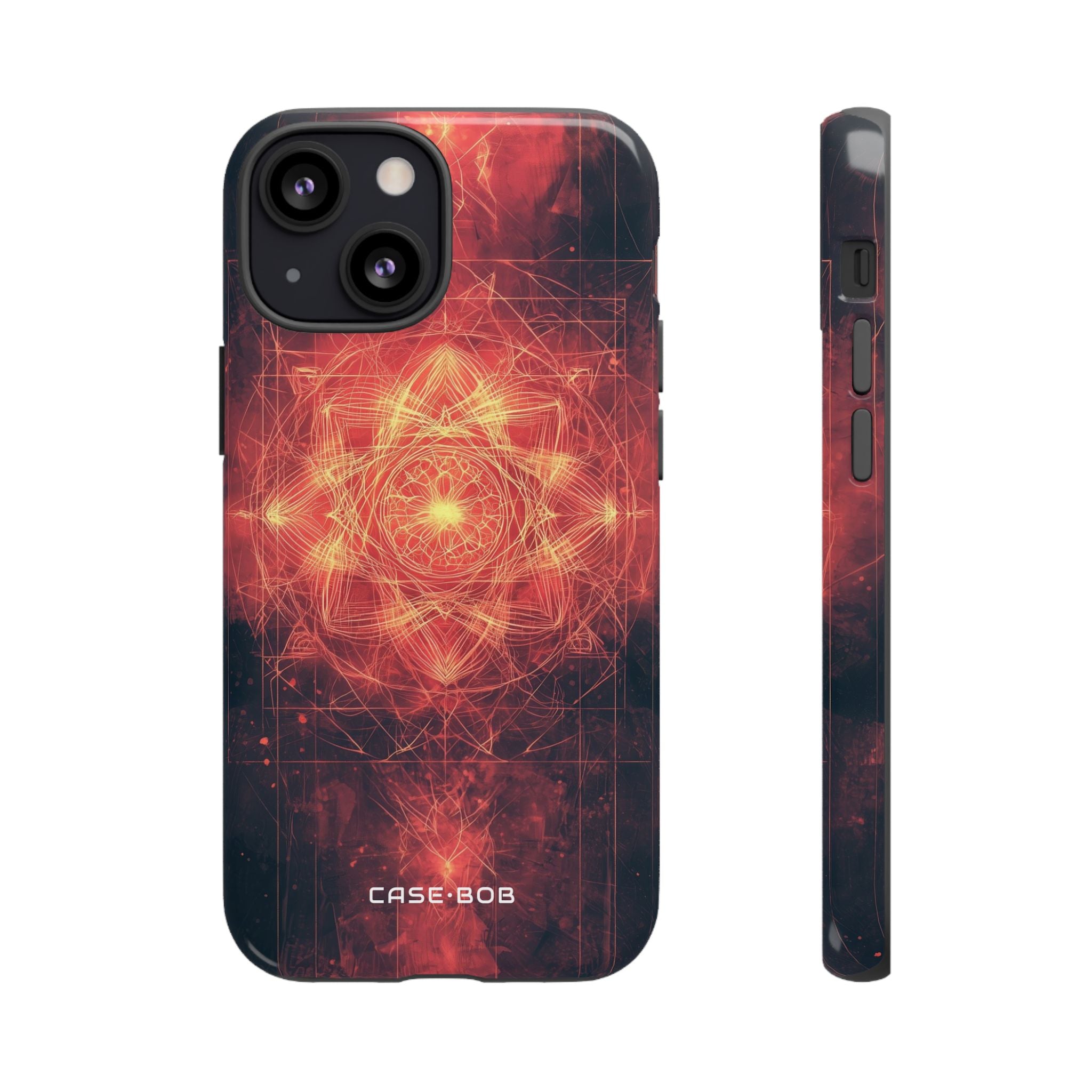 Radiant Mandala iPhone 13 Mini Case - Tough
