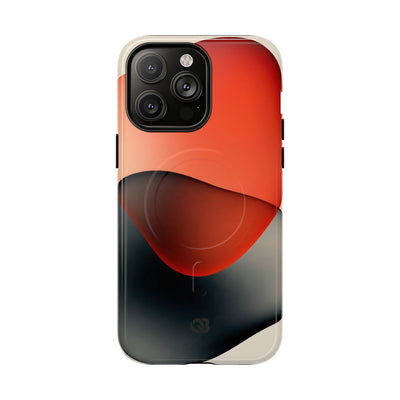 Translucent Crimson Form · Tough 2.0 Magnetic Phone Case for iPhone · Red