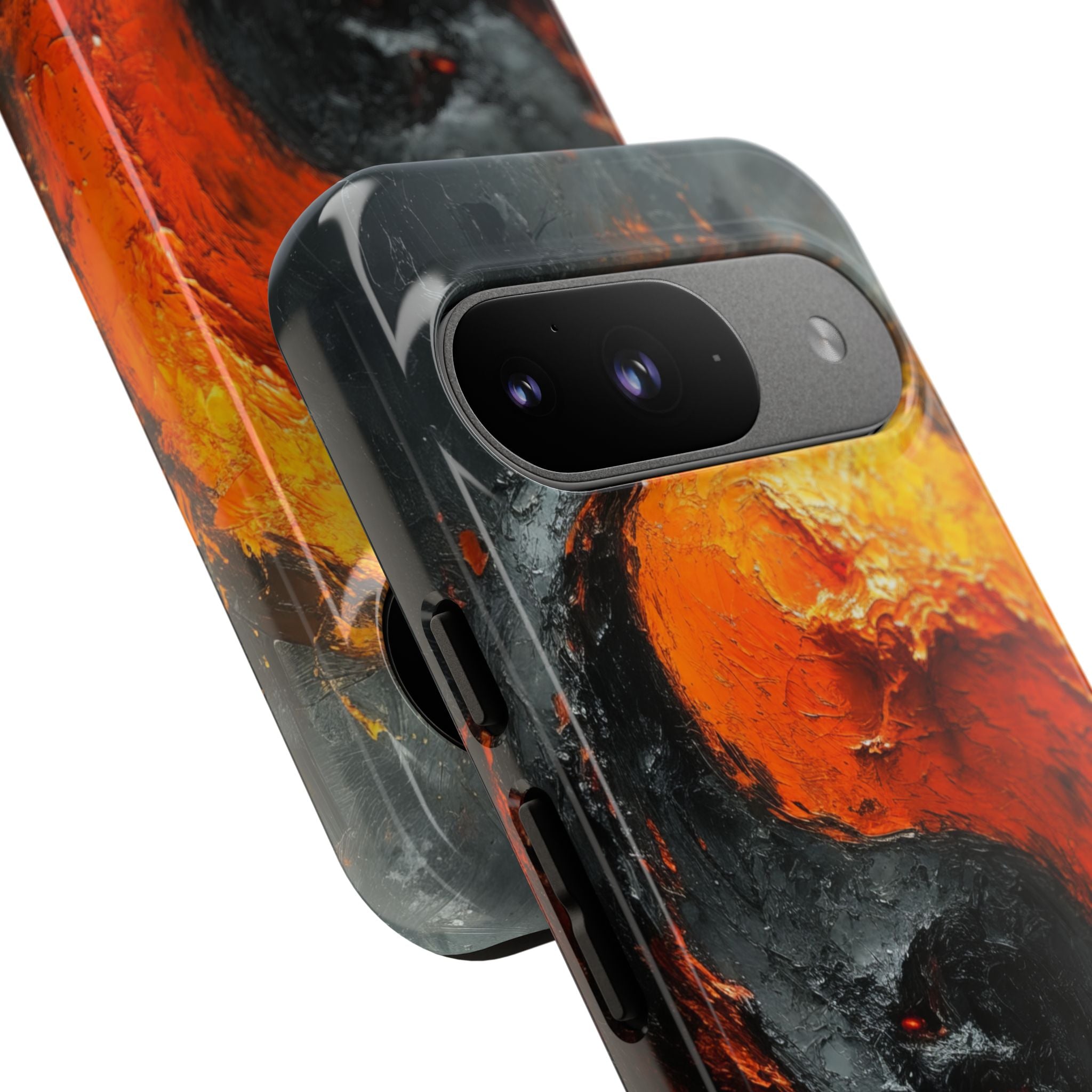 Molten Yin-Yang Google Pixel 9 Case - Tough