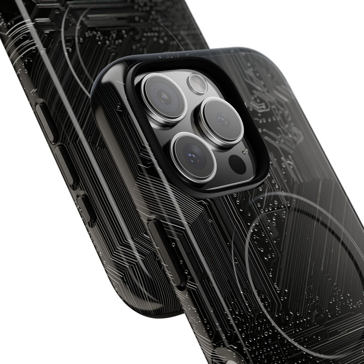 Obsidian Circuitry · Tough 2.0 Magnetic Phone Case for iPhone · Black