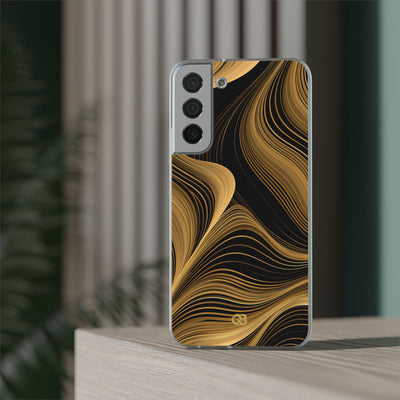 Gold Lite Phone Case for Samsung - Molten Copper Strands