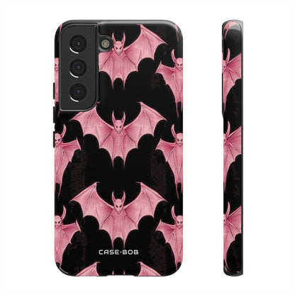 Pink Batwave Samsung S22 Case - Tough