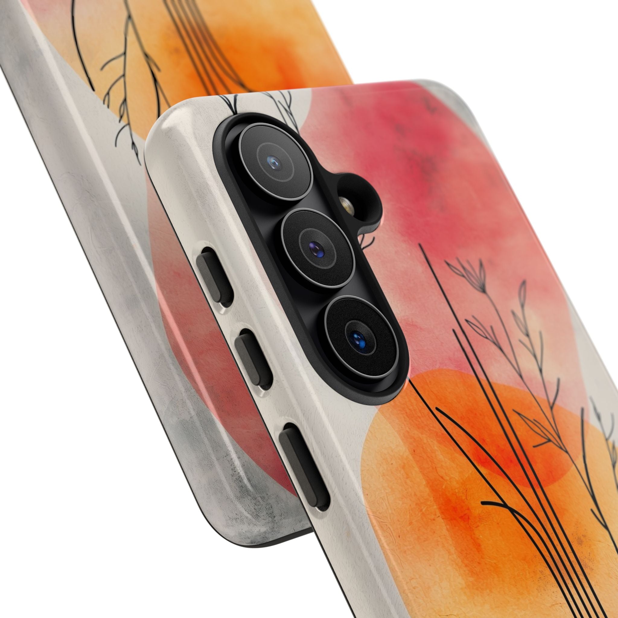 Crimson Bloom Lineage · Tough Etui na telefon Samsung