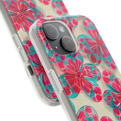 Lucite Jelly Bloom · Lite Phone Case for iPhone ·  Pink