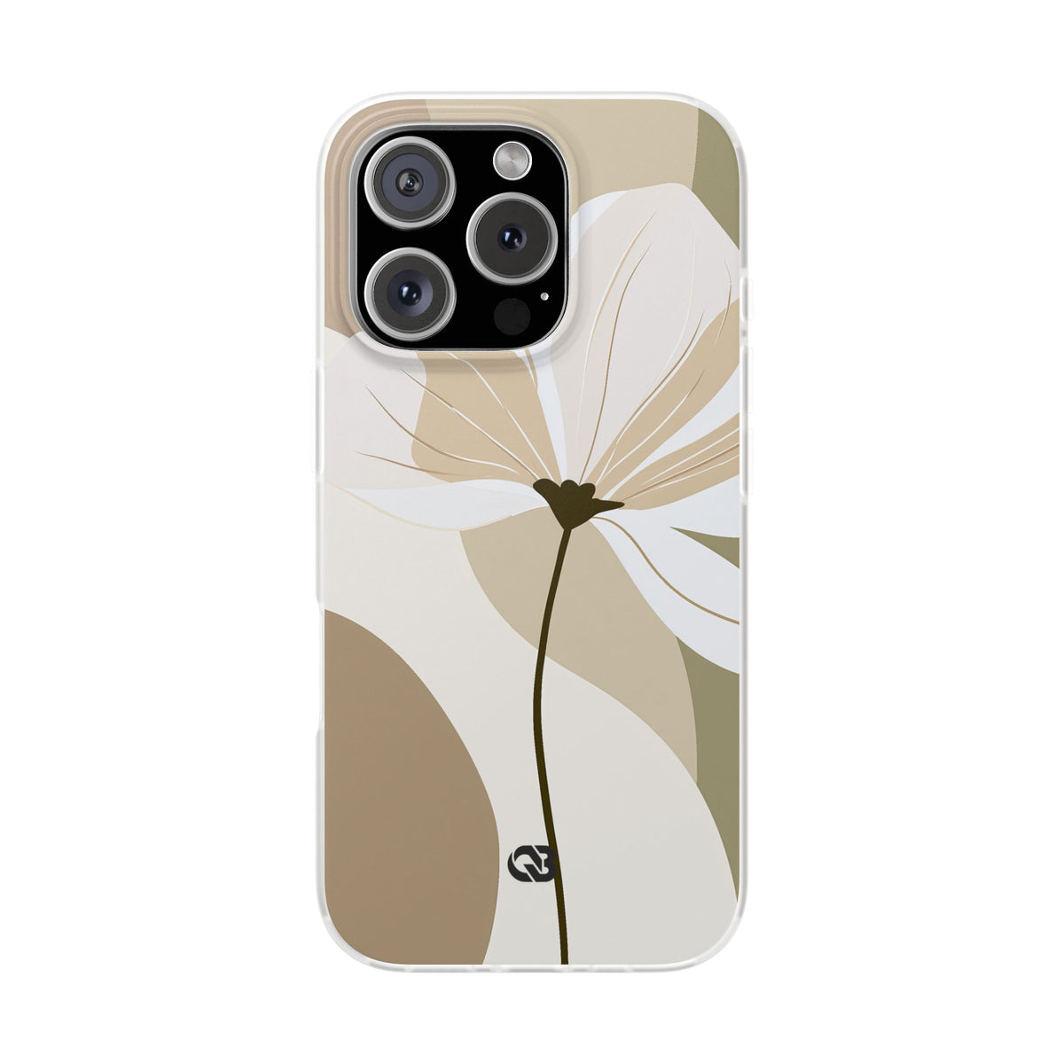 Soft Petal Bloom · Lite Phone Case for iPhone ·  Beige