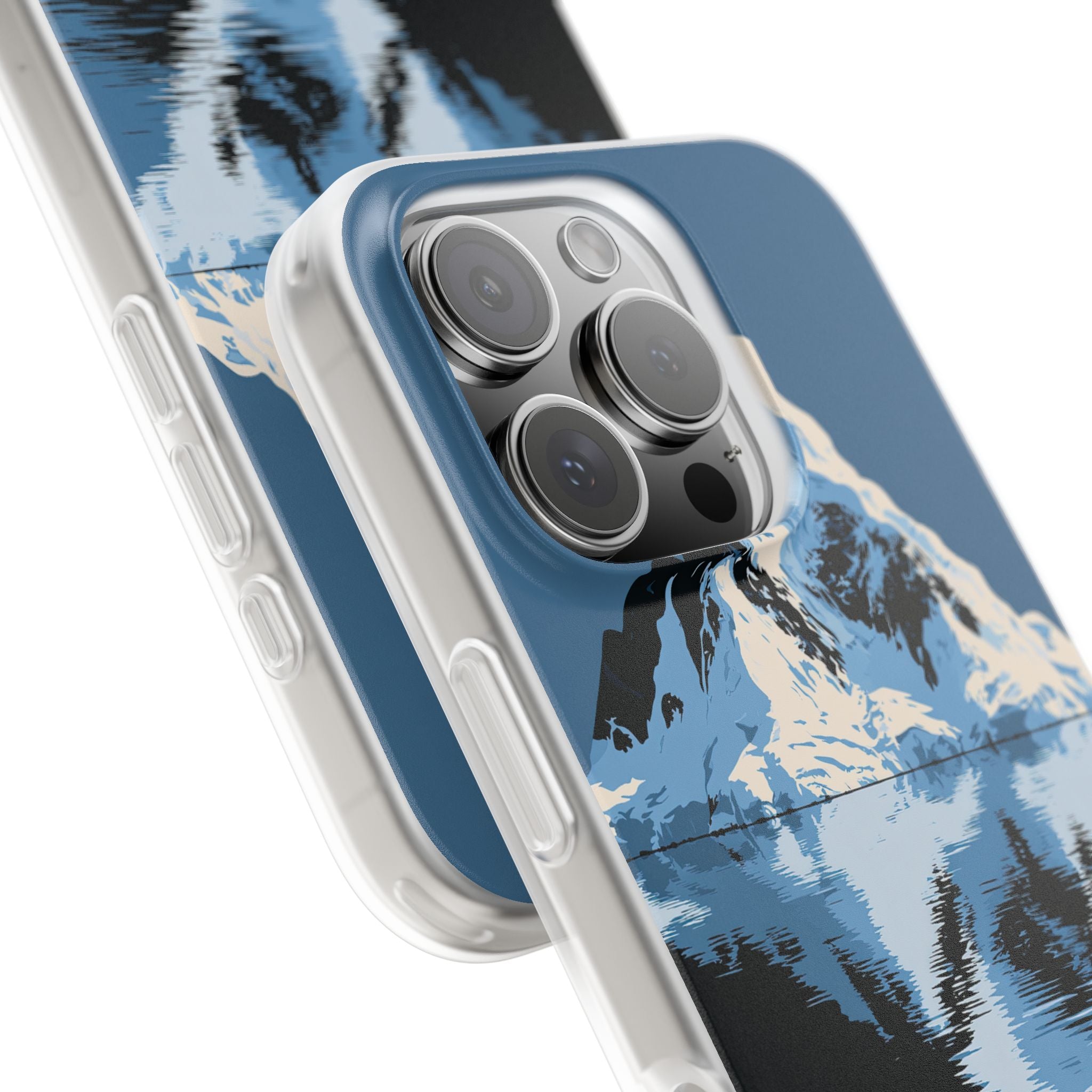 Blue Lite Phone Case for iPhone - Arctic Summit Mirror