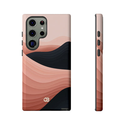 Pink Tough Phone Case for Samsung - Dune Shadow Layers