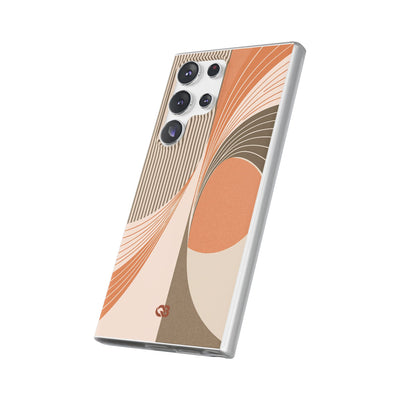 Orange Lite Phone Case for Samsung - Desert Arc Horizon
