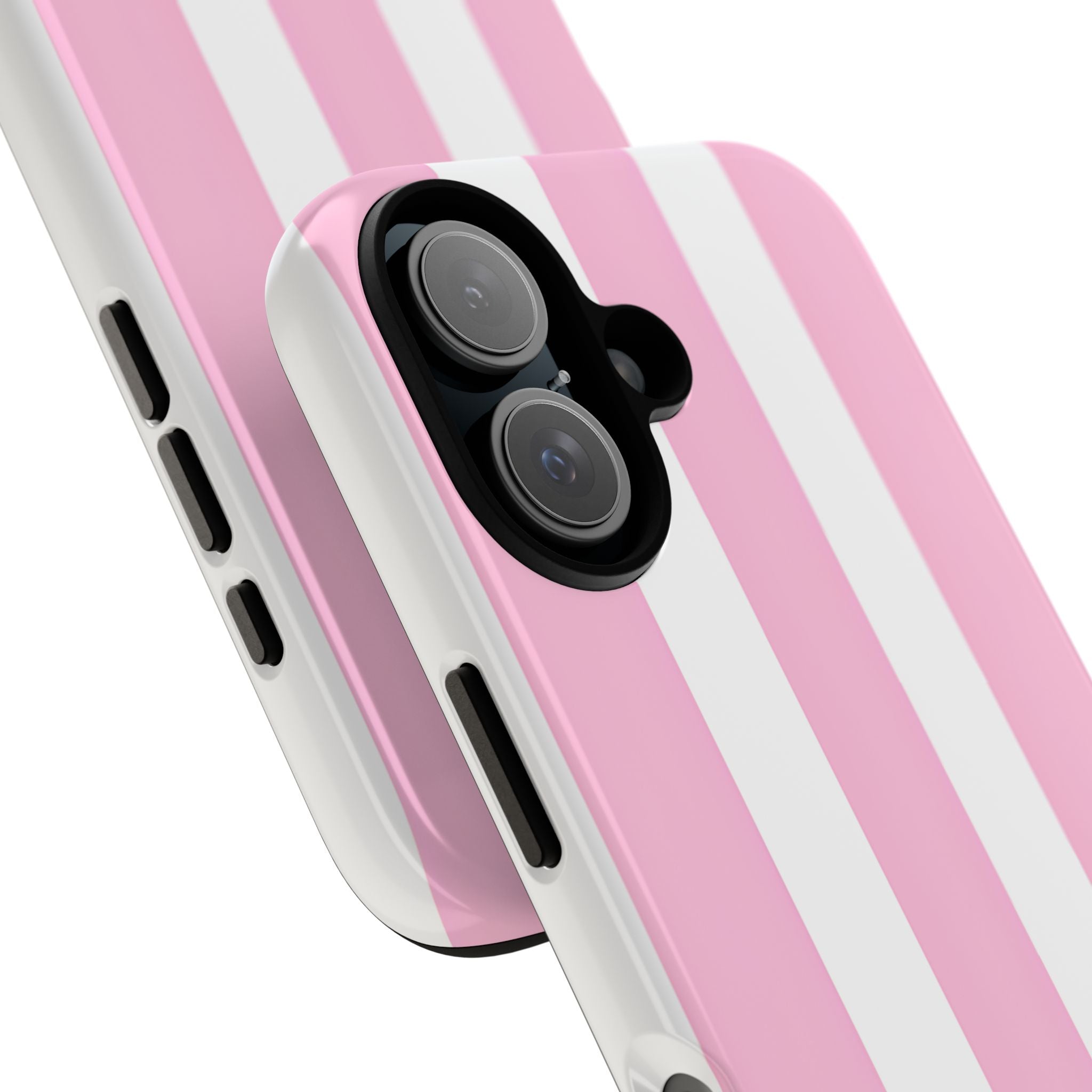 Soft Pink Stripe · Tough Coque de téléphone pour iPhone