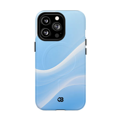 Blue Tough 2.0 Magnetic Phone Case for iPhone - Glacial Blue Silk