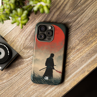 Crimson Moon Ronin · Tough Phone Case for iPhone · Red