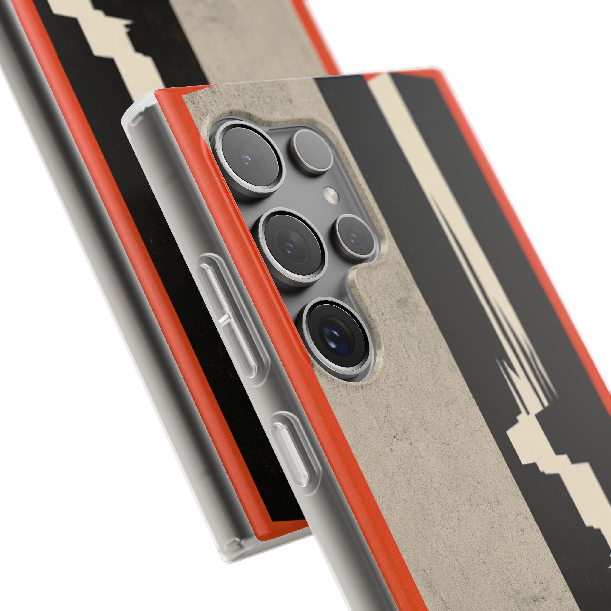 Orange Lite Phone Case for Samsung - Orange Monolith Rift