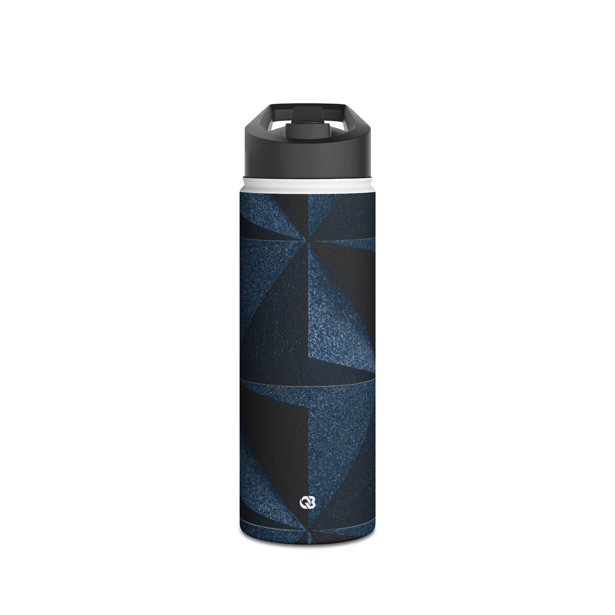 Faceted Slate · Insulated Water Bottle · Blue