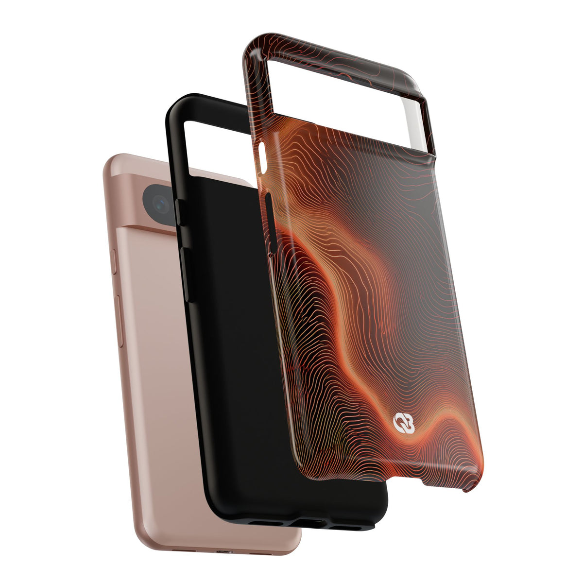 Caldera Ridge · Tough Phone Case for Pixel ·  Orange