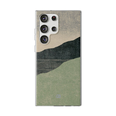 Green Lite Phone Case for Samsung - Moss Ridge Grain