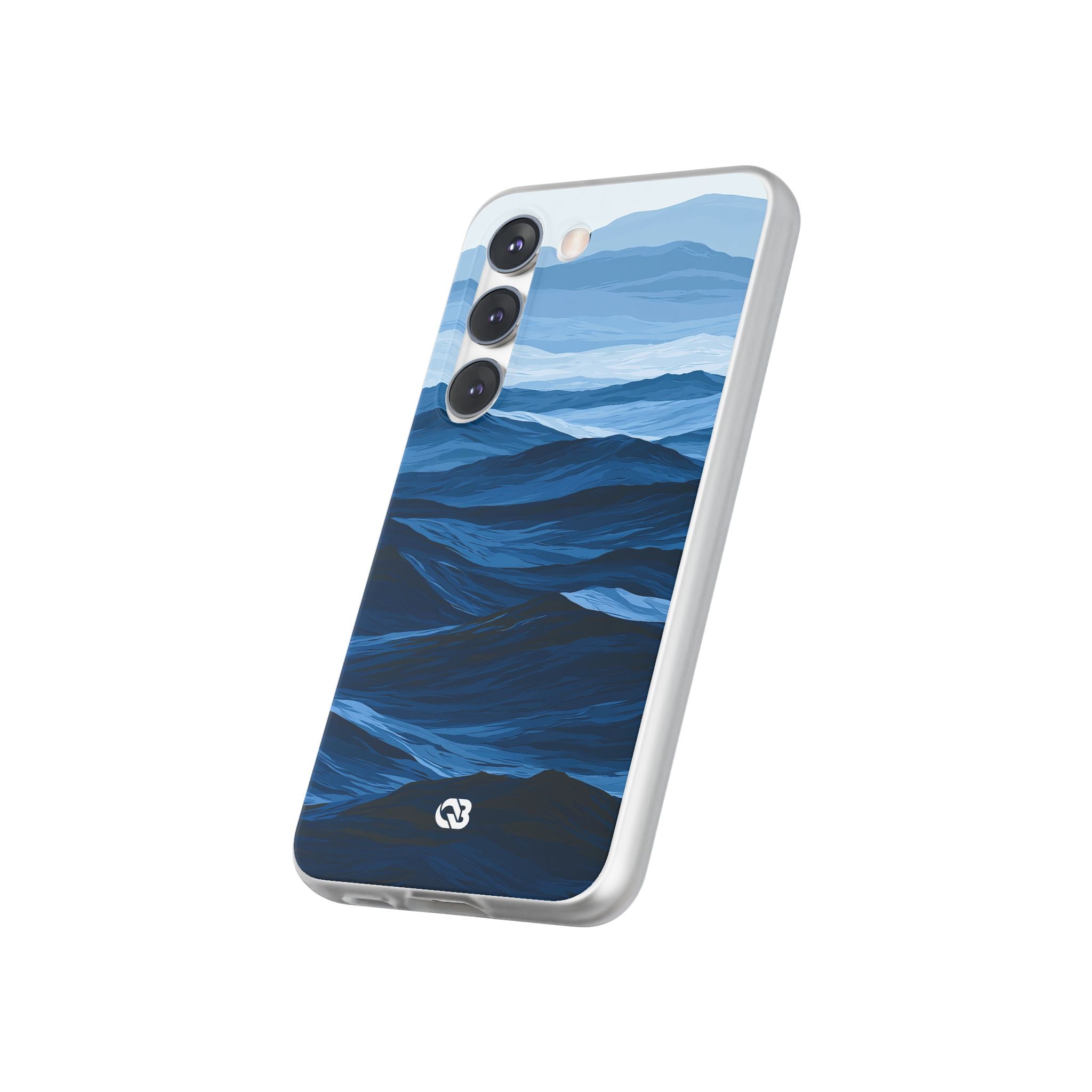 Blue Lite Phone Case for Samsung - Cobalt Ridge Tides