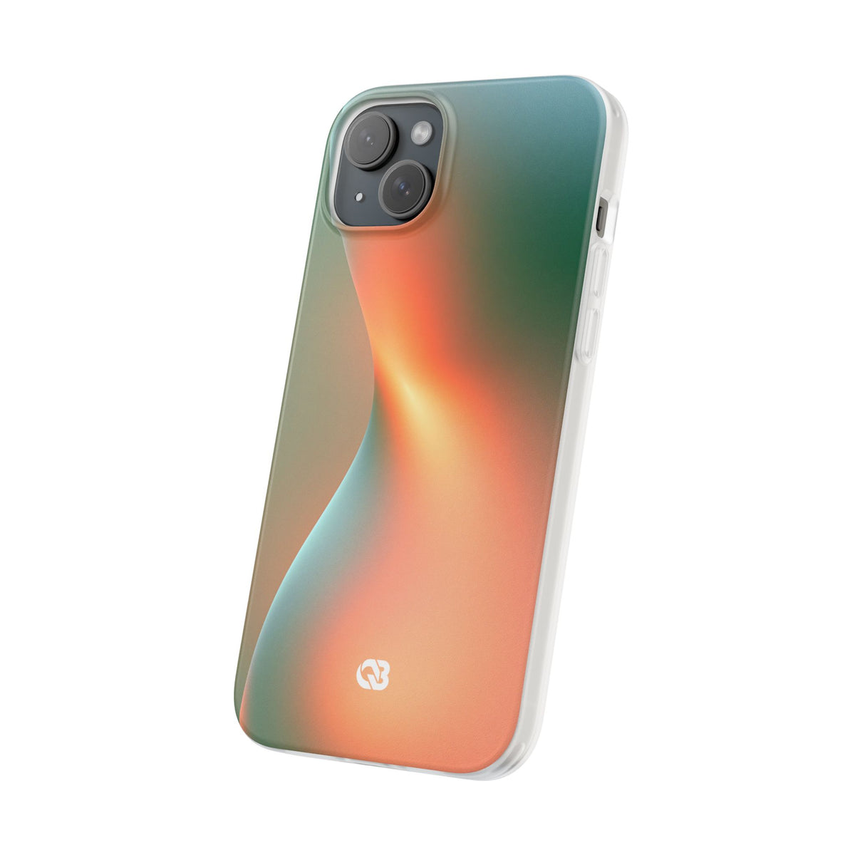 Radiant Contour · Lite Phone Case for iPhone ·  Orange