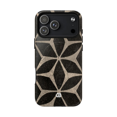 Concrete Mosaic Star · Tough 2.0 Magnetic Phone Case for iPhone · Black