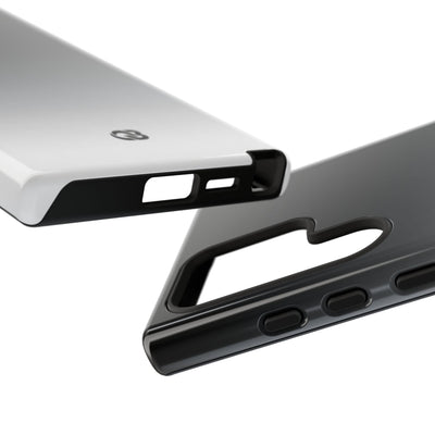 Noir Ombre Fade · Tough Phone Case for Samsung · Black