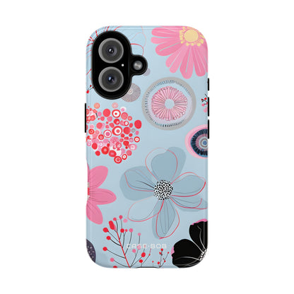 Bloom Whirl iPhone 16 Case - Tough