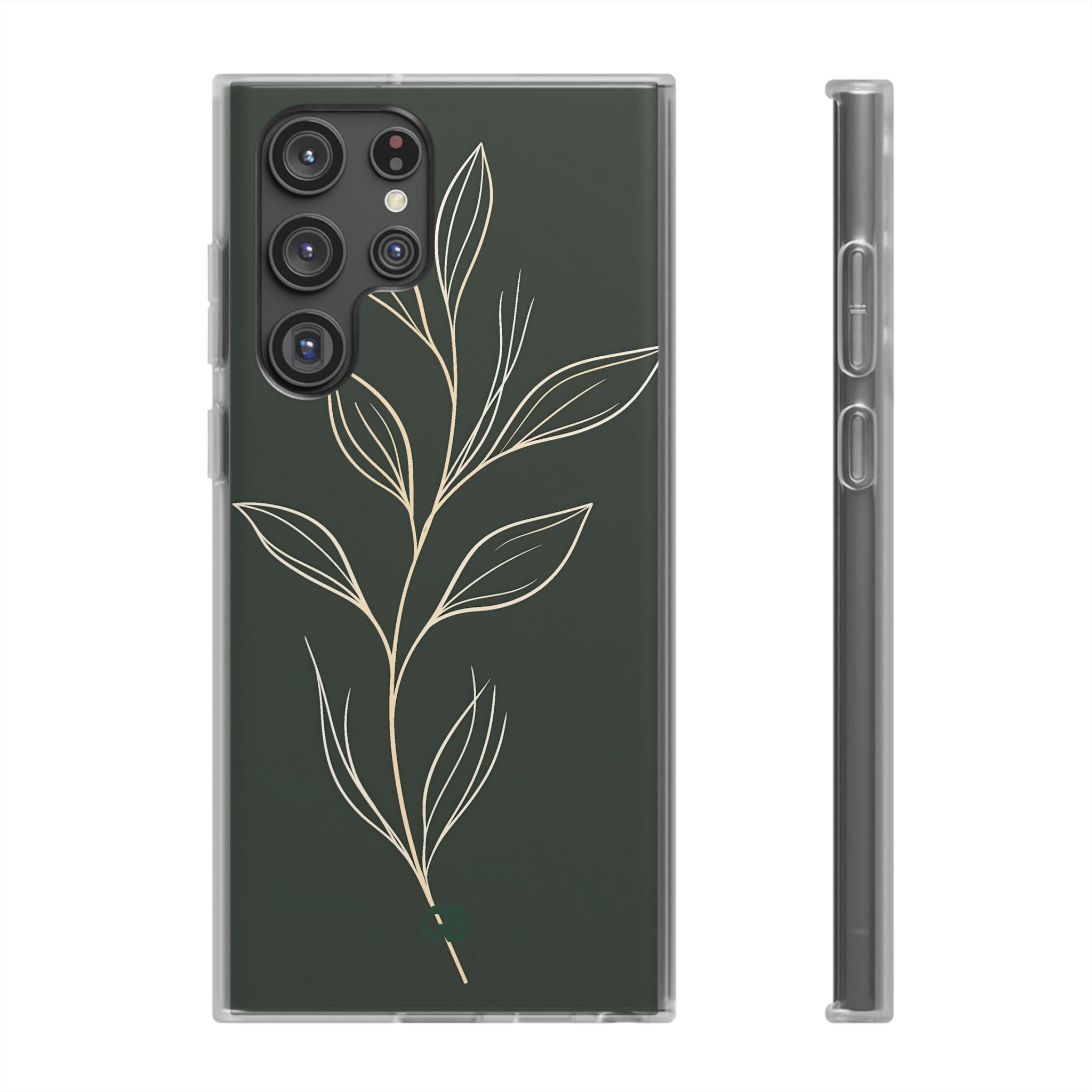 Green Lite Phone Case for Samsung - Deep Moss Willow