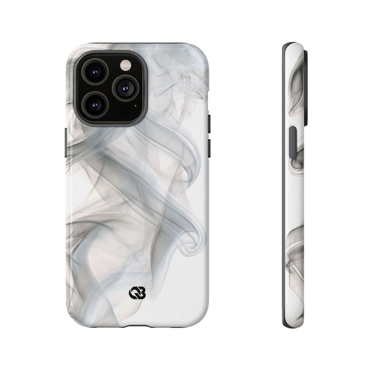 Vapor Noir · Tough Phone Case for iPhone · White