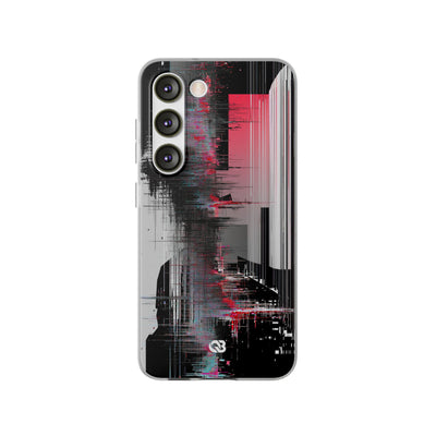 Black Lite Phone Case for Samsung - Crimson Data Leak