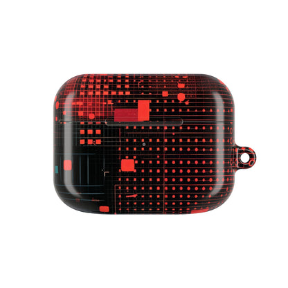 Crimson Circuit - AirPods Case