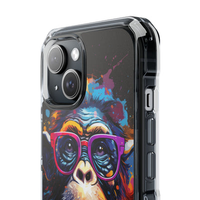 Neon Splatter Primate · Impact Magsafe