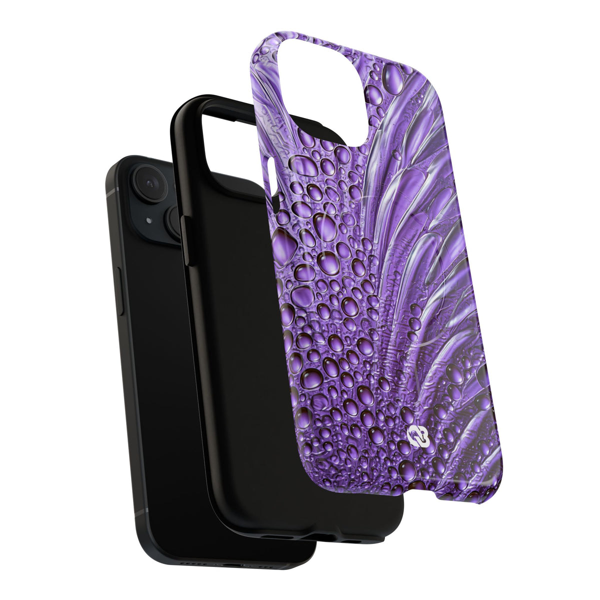 Violet Liquid Gel · Tough 2.0 Magnetic Phone Case for iPhone · Purple