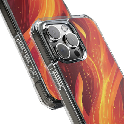 Flaming Flow iPhone 16 Pro Max Case - Impact