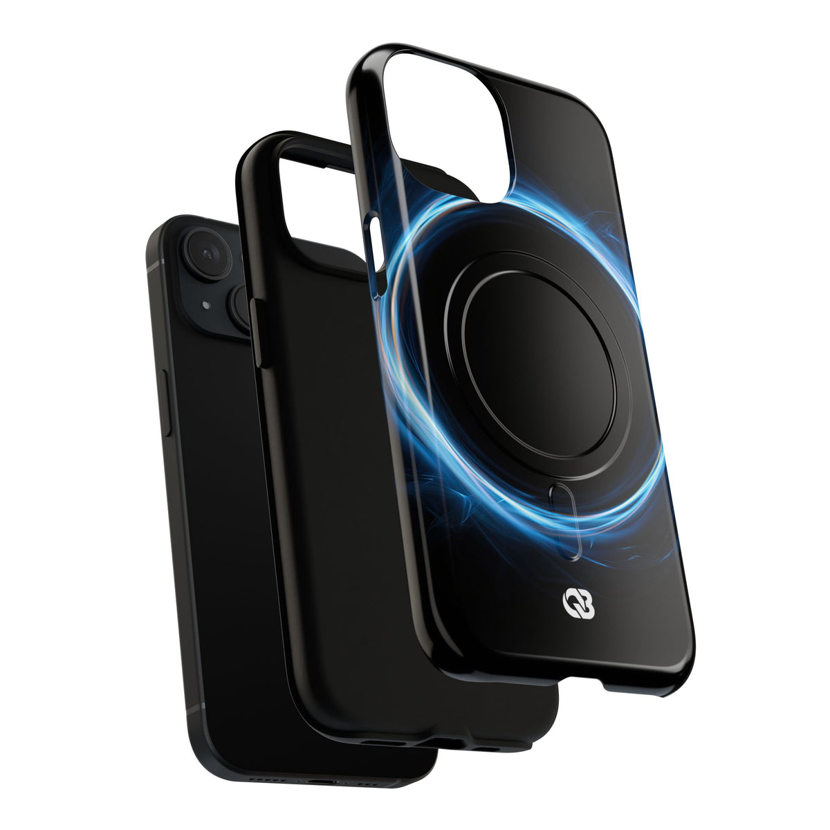 Luminous Corona · Tough 2.0 Magnetic Phone Case for iPhone · Blue