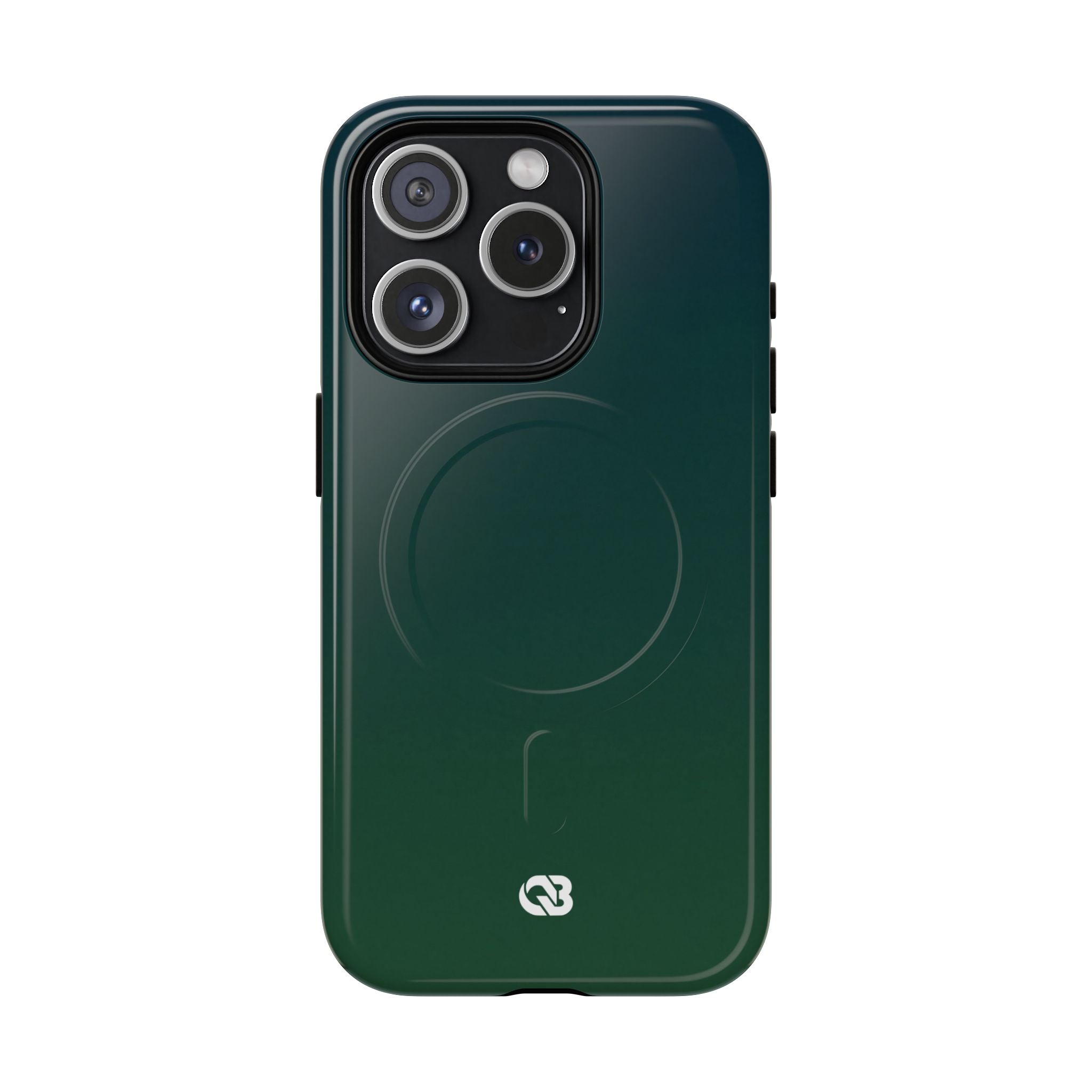 Green Tough 2.0 Magsafe Phone Case for iPhone - Midnight Pine Horizon