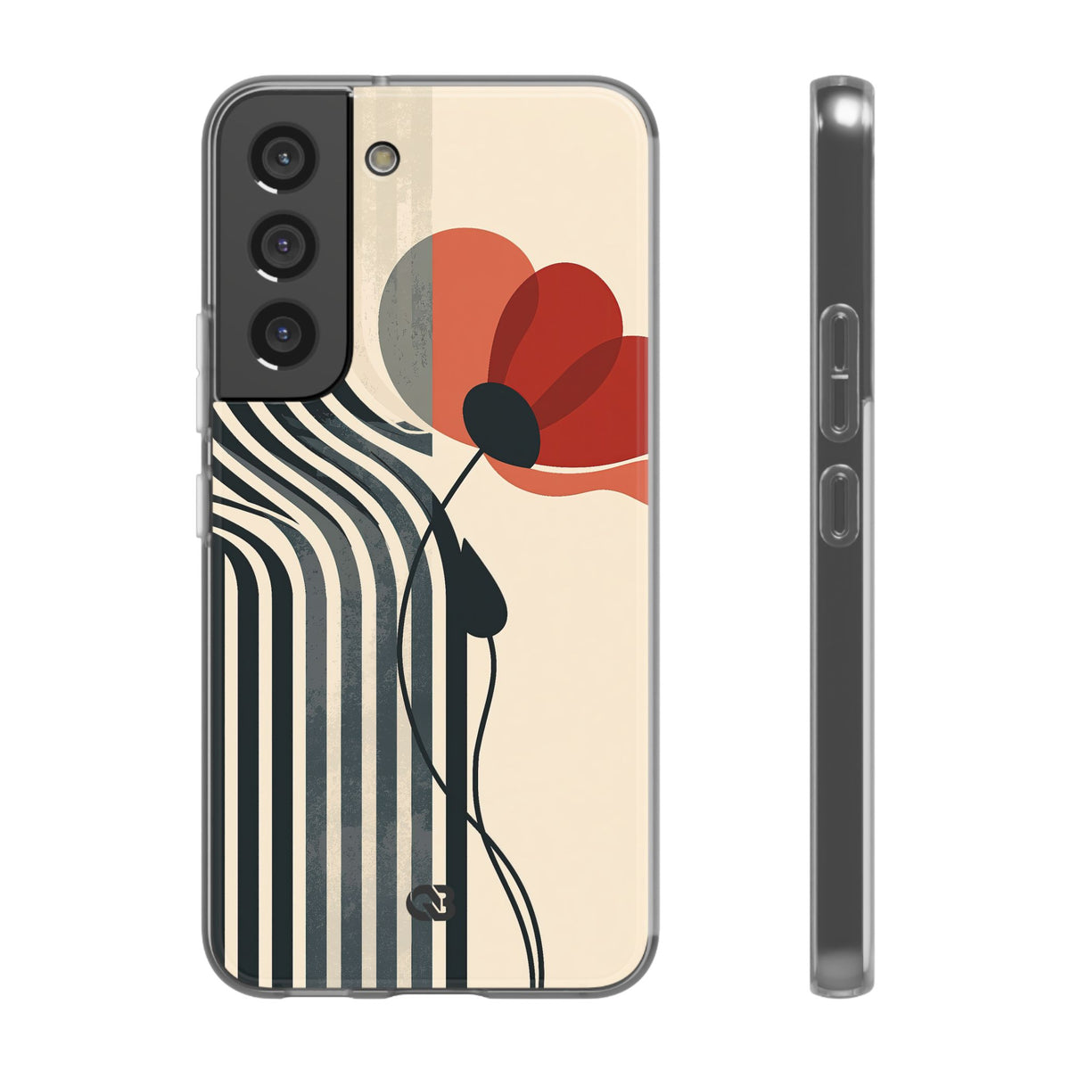 Modernist Poppy · Lite Phone Case for Samsung · Beige