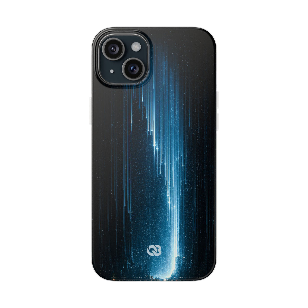 Nocturnal Cascade · Lite Phone Case for iPhone ·  Black
