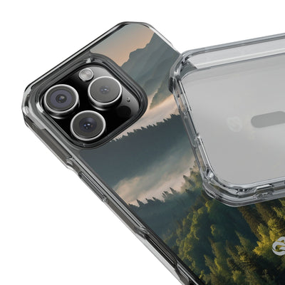 Foggy Mountain Ridge · Impact Handyhülle für iPhone · Magsafe