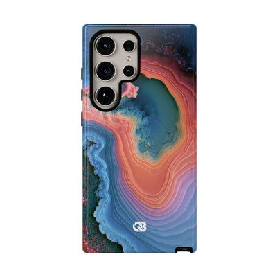 Luminous Resonance · Tough Phone Case for Samsung · Blue