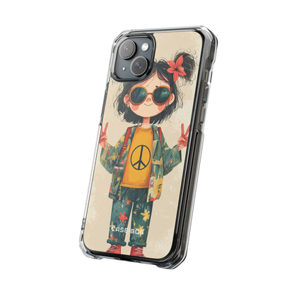 Peace Pigtails iPhone 15 Plus Case - Impact