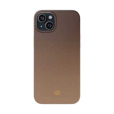 Brown Lite Phone Case for iPhone - Smoked Caramel Fade