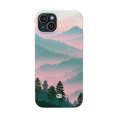 Alpine Horizon · Lite Phone Case for iPhone ·  Green