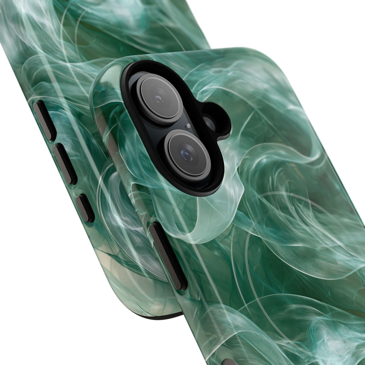 Translucent Aqua Flow · Tough 2.0 Magnetic Phone Case for iPhone · Teal