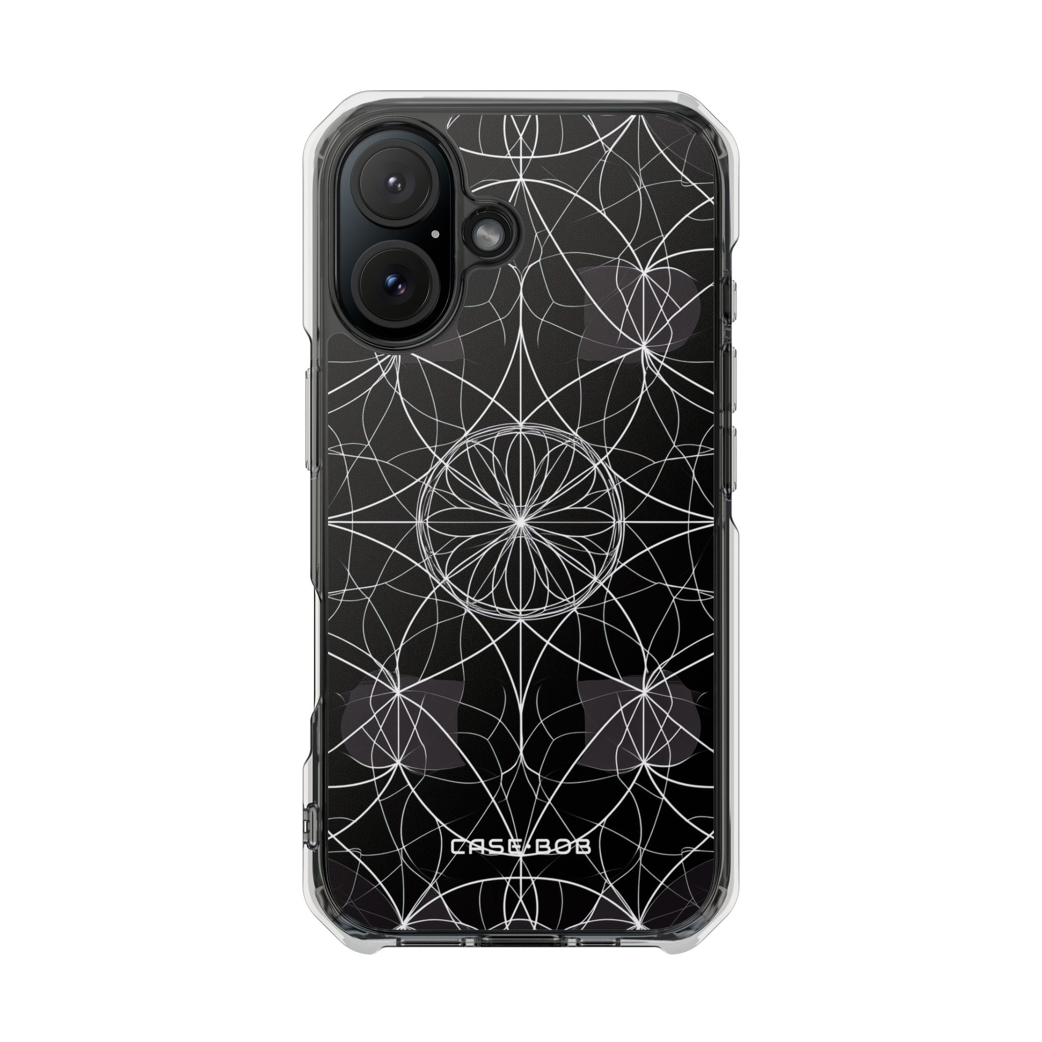 Radiant Petal Orbit iPhone 16 Case - Impact